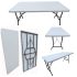FOLDING TABLE, 5' X 2.5'