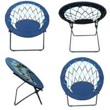 FOLDING BUNGEE CHAIR, BLUE