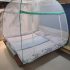 Folding Mosquito Net, Self Standing Auto Pop-Up Bed Canopy, Quadra, Green , 180 x 192 Cm