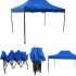 Quick Foldable Gazebo, 15' x 10', H.D., BLUE