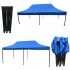 Quick Foldable Gazebo, 20' x 10', H.D., BLUE