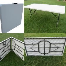 Folding Table - Rectangular - 5' x 2.5' (Split Top)