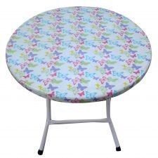Folding Baby Table - P.P. Printed - Multi Colour Butterfly