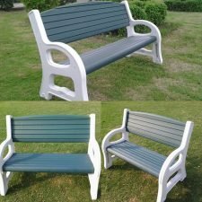 Garden Bench - 120 Cm -Plastic (H.D.P.E.)