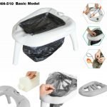 Portable Outdoor Camping Picnic Toilet Orthopaedic Aid Event furniture Commode-E POT