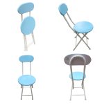 Folding Baby - Kids Study Chair, MDF Seat - Blue