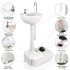 Portable Light Weight Movable Outdoor Garden Farm House Event Camping Travelling Hand wash Sink With Liquid Soap Dispenser With Tissue & Towel Holder And Water Storage Tank 17 LIt.