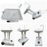 Portable Light Weight Movable Outdoor Garden Farm House Event Camping Travelling Hand wash Sink With Liquid Soap Dispenser and Water Storage Tank 30 LIt.