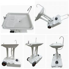 Portable Light Weight Movable Outdoor Garden Farm House Event Camping Travelling Hand wash Sink With Liquid Soap Dispenser and Water Storage Tank 30 LIt.