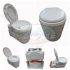 Portable Integrated Multi-functional, Bed Side Orthopaedic Mobile Cassette Toilet with water flushing, 27 Lit.