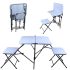 Folding Garden Restaurant Food Parlor Ice Cream Parlor Cafeteria Farm House Canteen Catering Home Household Dining Table (Style 13),Dining Table