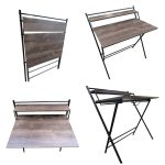 Easy Folding Computer Laptop Table Home Work Station Work from Home Furniture