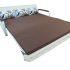 Sofa Cum Bed , Model-8606, Brown (Double Bed)