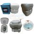 Portable Orthopaedic Toilet Commode - Electric Flushing system
