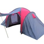 Camping Tent, 2 Rooms (4 People) - Manual