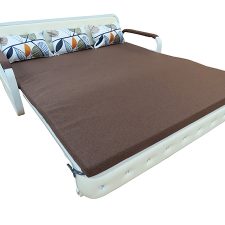 Sofa Cum Bed , Model-8606, Brown (Double Bed)