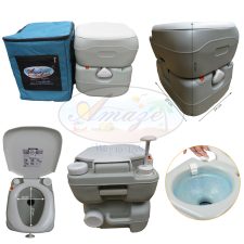 Portable Orthopaedic Toilet Commode - Electric Flushing system